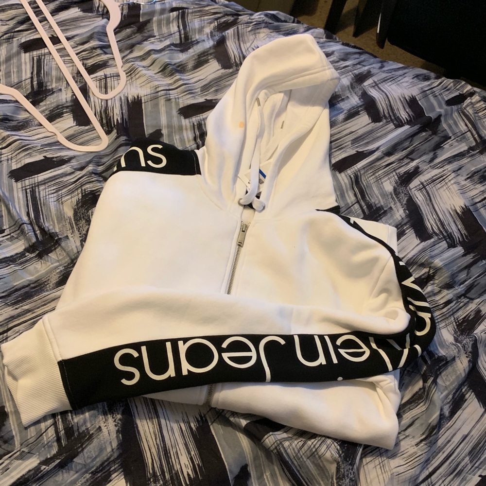 Calvin Klein zipped hoodie